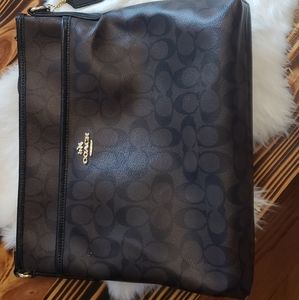Coach File Bag in Signature Print